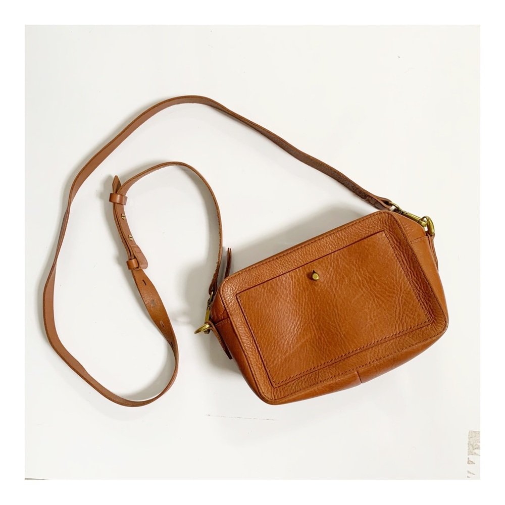 Madewell Transport Leather Camera Bag